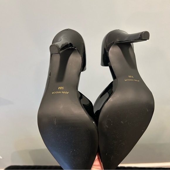 Jenn Ardor Black Patent Stiletto Heels Size 9.5 - Picture 11 of 11